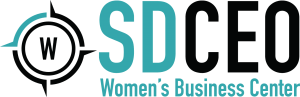 SD CEO women's business center logo